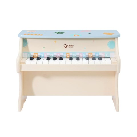 Classic World CLASSIC WORLD Pianino Muzyczne dla Dzieci Nauka Gry + Książeczka