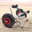 E-hurtownia Wózek Transportowy do KAJAKA Pontonu ŁODZI DESKI SUP Składany Udźwig 70kg