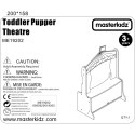 Masterkidz MASTERKIDZ Drewniany Teatrzyk dla Lalek Sklep Stragan