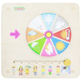 Masterkidz MASTERKIDZ Tablica Edukacyjna Pogoda