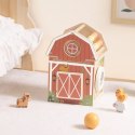 Tooky Toy TOOKY TOY Drewniana Stodoła Aktywności Sorter Liczydło Montessori