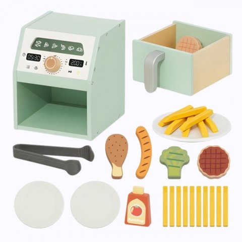Tooky Toy TOOKY TOY Drewniany Air Fryer Frytkownica Beztłuszczowa