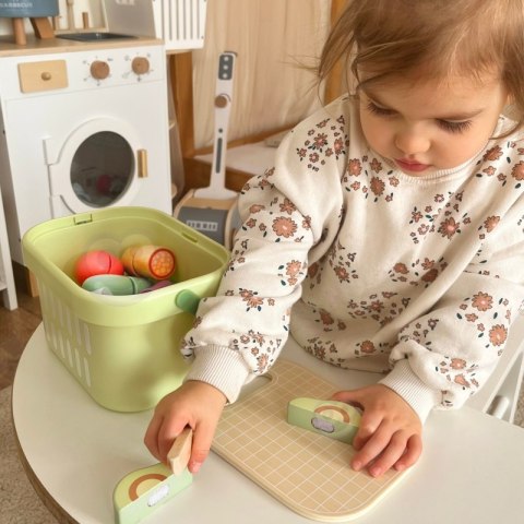 Tooky Toy TOOKY TOY Drewniany Zestaw Żywność Warzywa Owoce