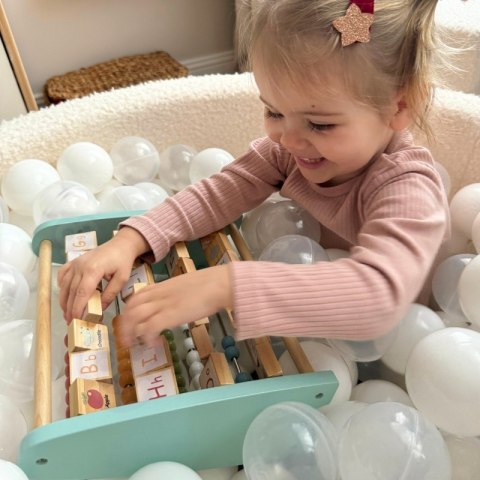 Tooky Toy TOOKY TOY Liczydło Dwustronne Alfabet Obrazki