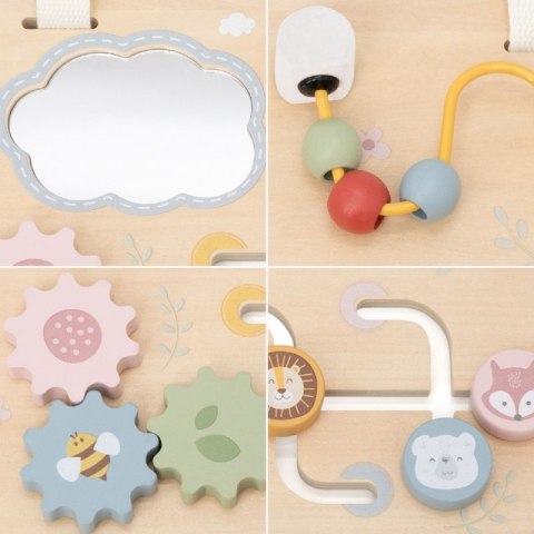 Viga Toys VIGA Drewniana Tablica Manipulacyjna Wielofunkcyjna