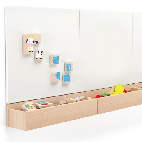 Viga Toys VIGA Drewniane Puzzle Magnetyczne Zwierzęta Układanka Certyfikat FSC