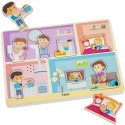 Viga Toys VIGA Puzzle Dźwiękowe Dopasuj Codzienne Aktywności