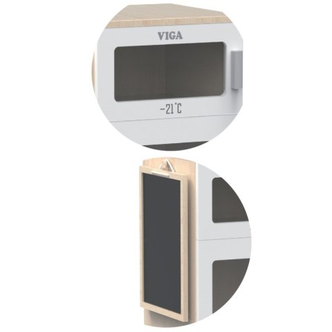 Viga Toys Viga Drewniana Lodówka Z Tablicą Kredową