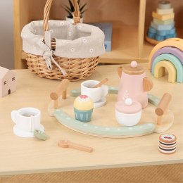 Woopie Let's Go Green WOOPIE GREEN Drewniany Zestaw do Herbaty i Kawy 12 el. FSC