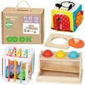 Woopie Let's Go Green WOOPIE GREEN Pudełko Box 5w1 Montessori Edukacujny 11-12M FSC