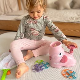 Woopie WOOPIE Gra Zręcznościowa Złap Frisbee Wyrzutnia Dysków