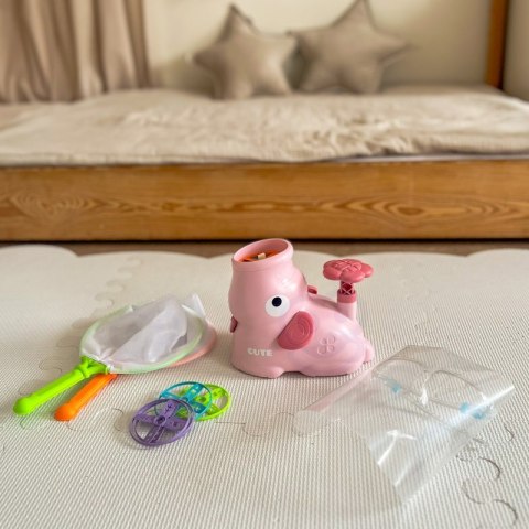 Woopie WOOPIE Gra Zręcznościowa Złap Frisbee Wyrzutnia Dysków