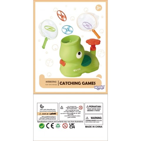 Woopie WOOPIE Gra Zręcznościowa Złap Frisbee Wyrzutnia Dysków