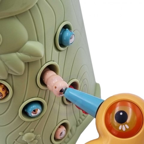 Woopie WOOPIE Gra Zręcznościowa Złap Robaka + 2 Dziecioły