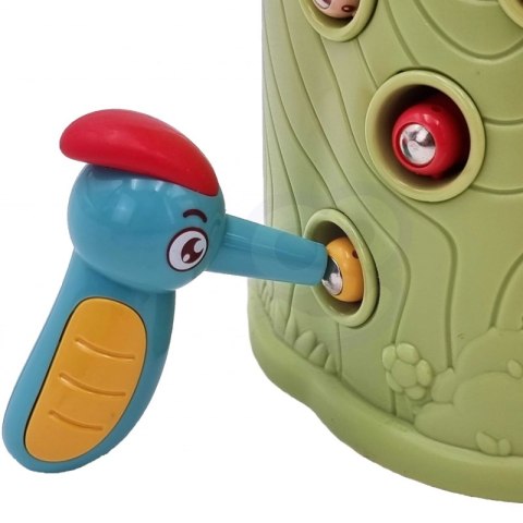 Woopie WOOPIE Gra Zręcznościowa Złap Robaka + 2 Dziecioły