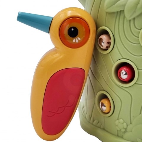 Woopie WOOPIE Gra Zręcznościowa Złap Robaka + 2 Dziecioły