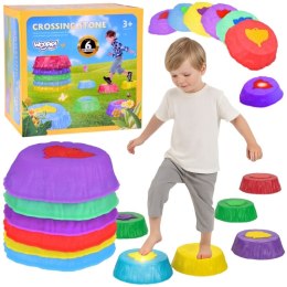 Woopie WOOPIE Kamienie Balansujące Świecące Sensoryczne Trening Równowagi 6 szt