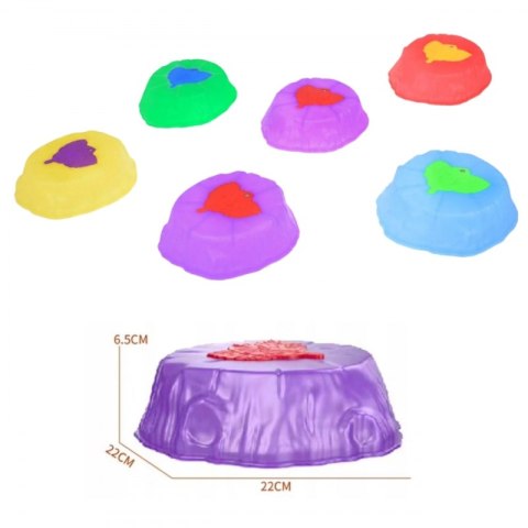 Woopie WOOPIE Kamienie Balansujące Świecące Sensoryczne Trening Równowagi 6 szt