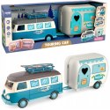 Woopie WOOPIE Kamper XL dla Lalek Zestaw Kempingowy z Przyczepką