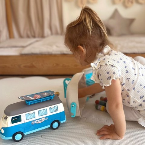 Woopie WOOPIE Kamper XL dla Lalek Zestaw Kempingowy z Przyczepką