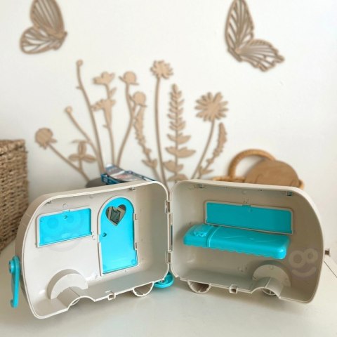 Woopie WOOPIE Kamper XL dla Lalek Zestaw Kempingowy z Przyczepką