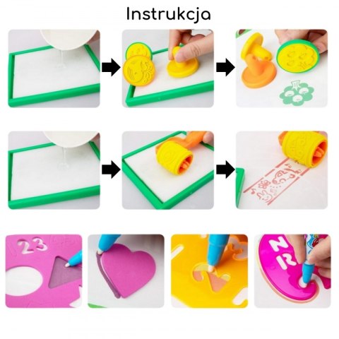 Woopie WOOPIE Mata Wodna do Malowania 2w1 XXL Dwustronna Zwierzęta