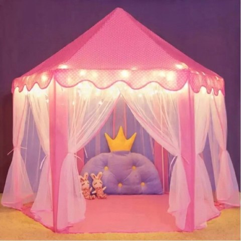 Woopie WOOPIE Namiot Zamek Księżniczki XXL Domek do Domu i Ogrodu