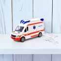 Woopie WOOPIE Pogotowie Karetka Ambulans Nosze w Zestawie + Sygnały Dźwiękowe I Świetlne