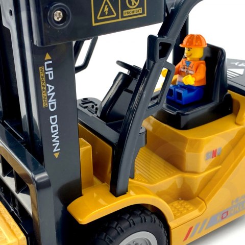 Woopie WOOPIE Zdalnie Sterowany Wózek Widłowy 2w1 Dźwig RC - Skala 1:24