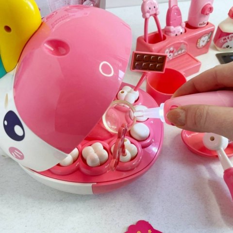 Woopie WOOPIE Zestaw Małego Dentysty Głowa Jednorożca Akcesoria