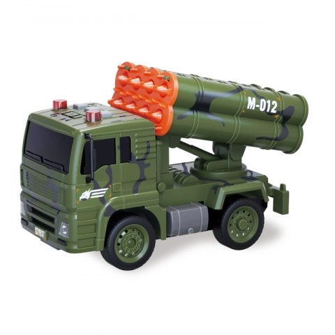 Woopie WOOPIE Zestaw Pojazdów Wojskowych z Wyrzutnią Czołg Helikopter 4SZT Skala 1:20