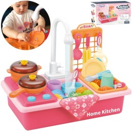 Woopie WOOPIE Zlewozmywak 2w1 Kuchnia dla Dzieci Różowa