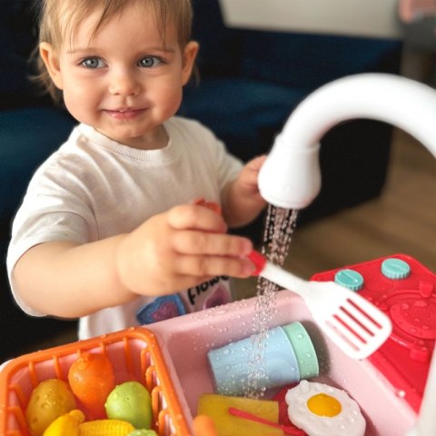 Woopie WOOPIE Zlewozmywak 2w1 Kuchnia dla Dzieci Różowa