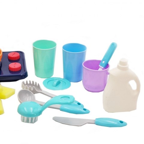 Woopie WOOPIE Zlewozmywak 2w1 Kuchnia dla Dzieci Różowa