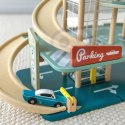 Classic World CLASSIC WORLD Wielopoziomowy Parking Auta Helikopter Dystybutor Myjnia + Akc.