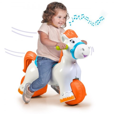 Feber FEBER Interaktywny Bujany Konik 2w1 - Jeździk Biegowy