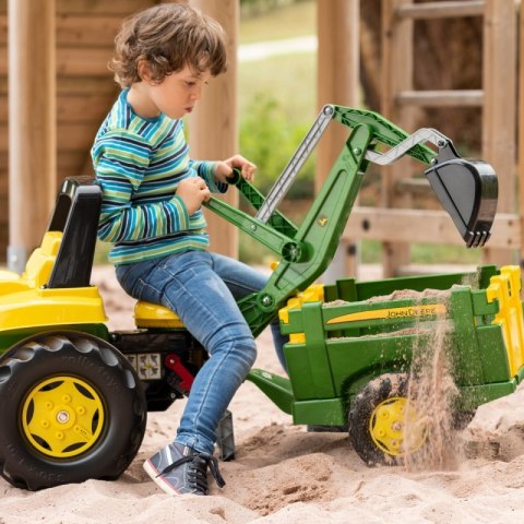 Rolly Toys John Deere RollyBackhoe - Koparka Rolly Toys doczepiana łyżka