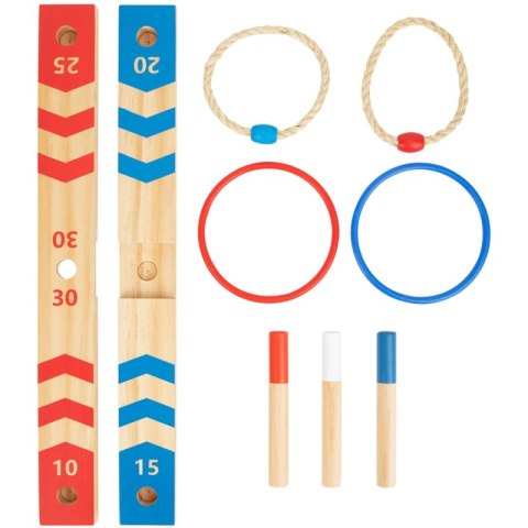 Tooky Toy TOOKY TOY Drewniana Gra Fun Serso Zręcznościowa Ring Cross
