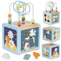 Tooky Toy TOOKY TOY Drewniana Kostka Aktywności Kosmos Sorter Labirynt