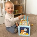 Tooky Toy TOOKY TOY Drewniana Kostka Aktywności Kosmos Sorter Labirynt