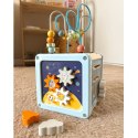 Tooky Toy TOOKY TOY Drewniana Kostka Aktywności Kosmos Sorter Labirynt