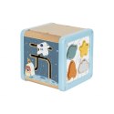 Tooky Toy TOOKY TOY Drewniana Kostka Aktywności Kosmos Sorter Labirynt