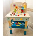 Tooky Toy TOOKY TOY Drewniany Stół Do Majsterkowania Warsztat