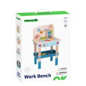 Tooky Toy TOOKY TOY Drewniany Stół Do Majsterkowania Warsztat