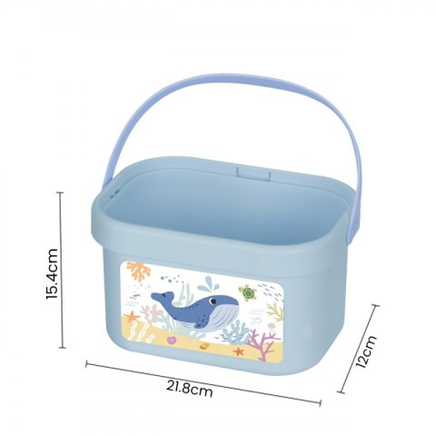 Tooky Toy TOOKY TOY Drewniany Zestaw Morskich Zabawek Wieża Balansująca Łowienie Ryb Figurki 23 Elementy