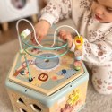 Tooky Toy TOOKY TOY Interaktywny Drewniany Sześciokąt Montessori Otwierane Pudełko