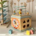 Tooky Toy TOOKY TOY Interaktywny Drewniany Sześciokąt Montessori Otwierane Pudełko