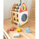 Tooky Toy TOOKY TOY Kosmiczna Rakieta Aktywności Sorter Labirynt Drewniany