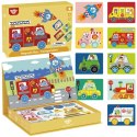 Tooky Toy TOOKY TOY Układanka Edukacyjna Montessori Magnetyczne Pudełko dla Dzieci 80 el.