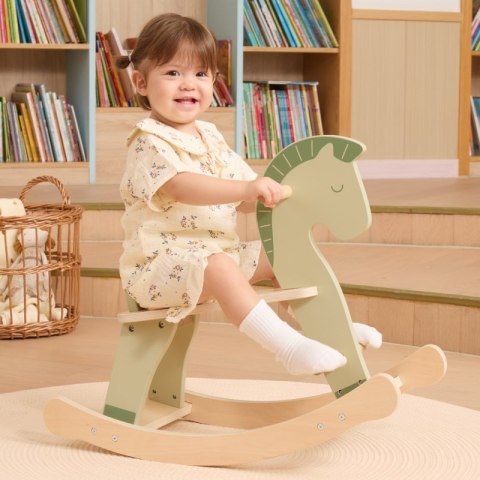 Viga Toys VIGA Drewniany Konik na Biegunach